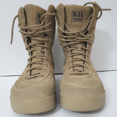 5.11 Tactical Cable Hiker Boots Mens 7.5 Coyote Tan Suede Athletic Outdoor Trail 5.11 Tactical | Shoes | 51 Tactical Boots | Poshmark main image 4
