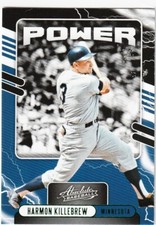 Harmon Killebrew 2021 Panini Absolute Power PO-10 - Green Minnesota Twins