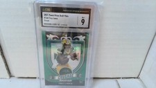 2021 Panini Prizm Draft Picks Crusade Green Wave Trey Lance CSG 9 Mint Rookie RC