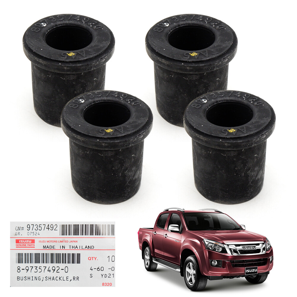 Rear Leaf Spring Shackle Bushing Rubber Short For Isuzu D-Max 4x4