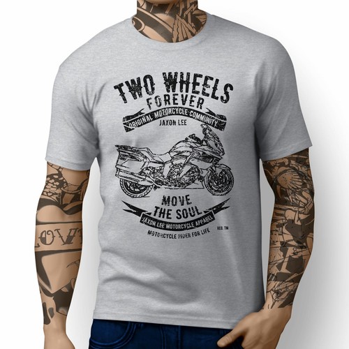 JL Soul Illustration For A BMW K1600GT Motorbike Fan T-shirt - Picture 8 of 24
