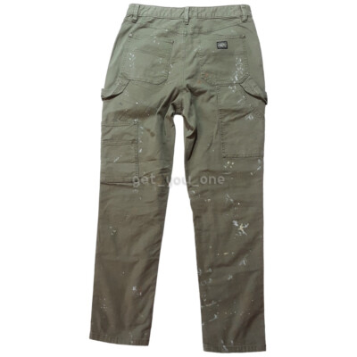 NWT Polo Ralph Lauren Women Paint Splatter Carpenter Cargo Pant
