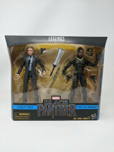 Marvel Legends Series Black Panther Everett Ross & Erik Killmonger Hasbro 2017