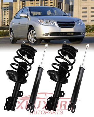 Front Quick Complete Struts & Rear Shock Absorbers For 07-10 Hyundai Elantra