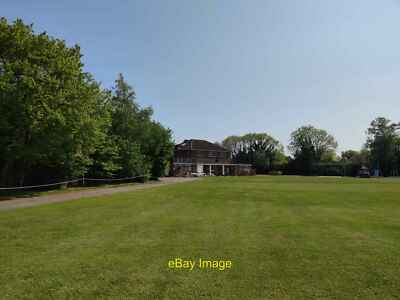 Photo 6x4 Kempton Cricket Club Pavilon Sunbury The large cricket ground i c2020