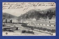 Hc * postcard / postcard: La Bourboule - La Roche des Fées