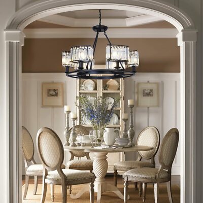 GMlixin Crystal Chandeliers Pendant Lighting Farmhouse Chandeliers USA  