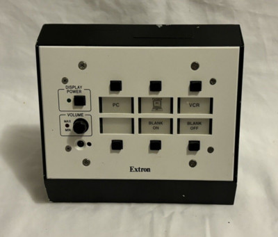 Extron MLC 206 MediaLink Controller White with SMB-3  Gang Surface Mount Box