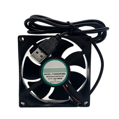 3000RPM 5V for DC Cooling Fan for Chassis Router CPU Cooling Fans USB Ball Beari - Bild 5 von 7