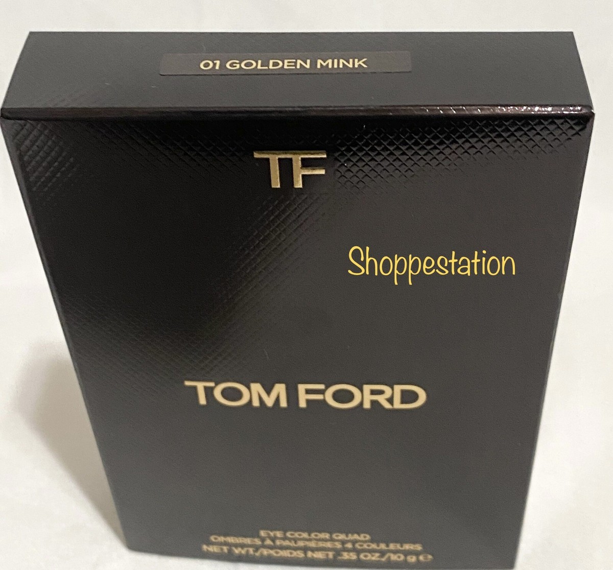 Tom Ford Eye Color Quad Eyeshadow Shade 01 GOLDEN MINK .35oz / 10g