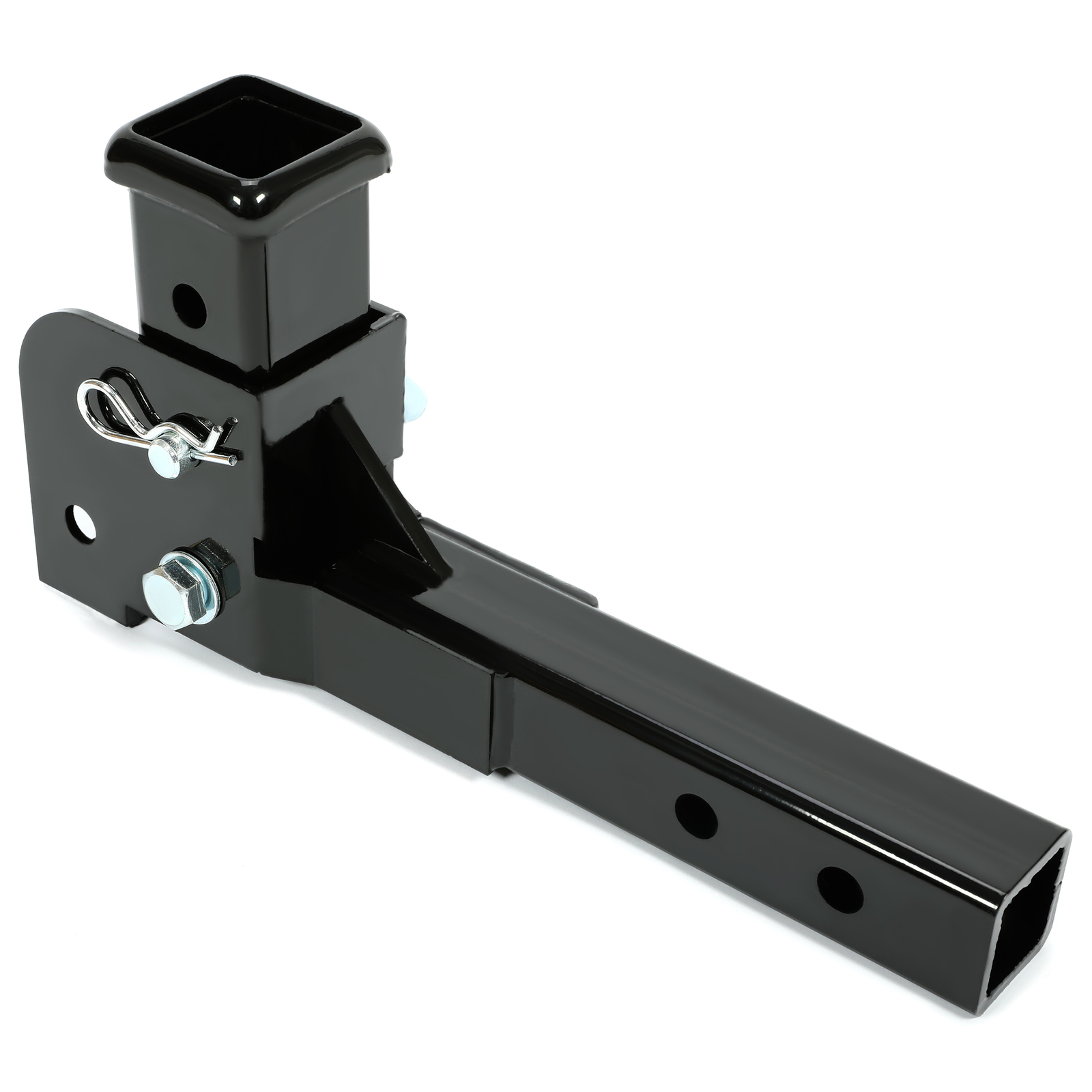 Foldable 2" Trailer Hitch Shank Mount Cargo Wheelchair Carrier Adapter