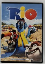 Rio DVD George Lopez Anne Hathaway Jamie Foxx Leslie Mann Free Shipping 2011