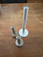 Vintage C S Osborne Steel Grommet Inserting Setting Die Tool Size 235-0  235-1