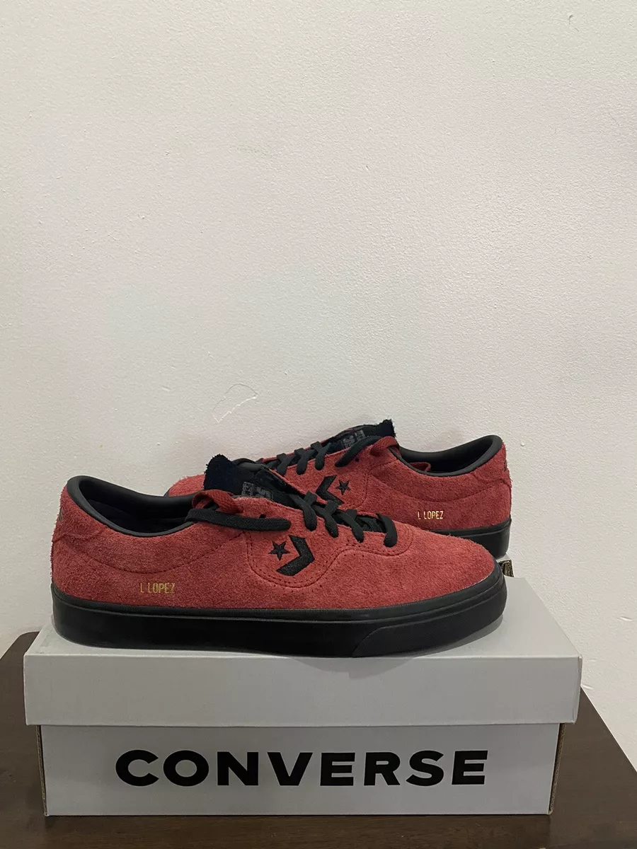 Converse Cons Louie Lopez Pro OX Red Black Men s Size 7.5 Skate Sneakers 170714C
