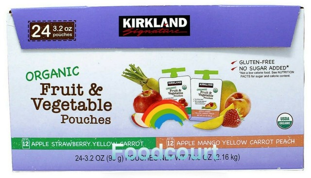 fruit and veggie pouches