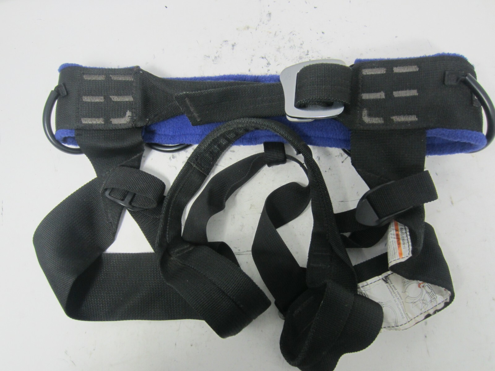 1995 Vintage Black Diamond Alpine Bod Harness Climb Climbing