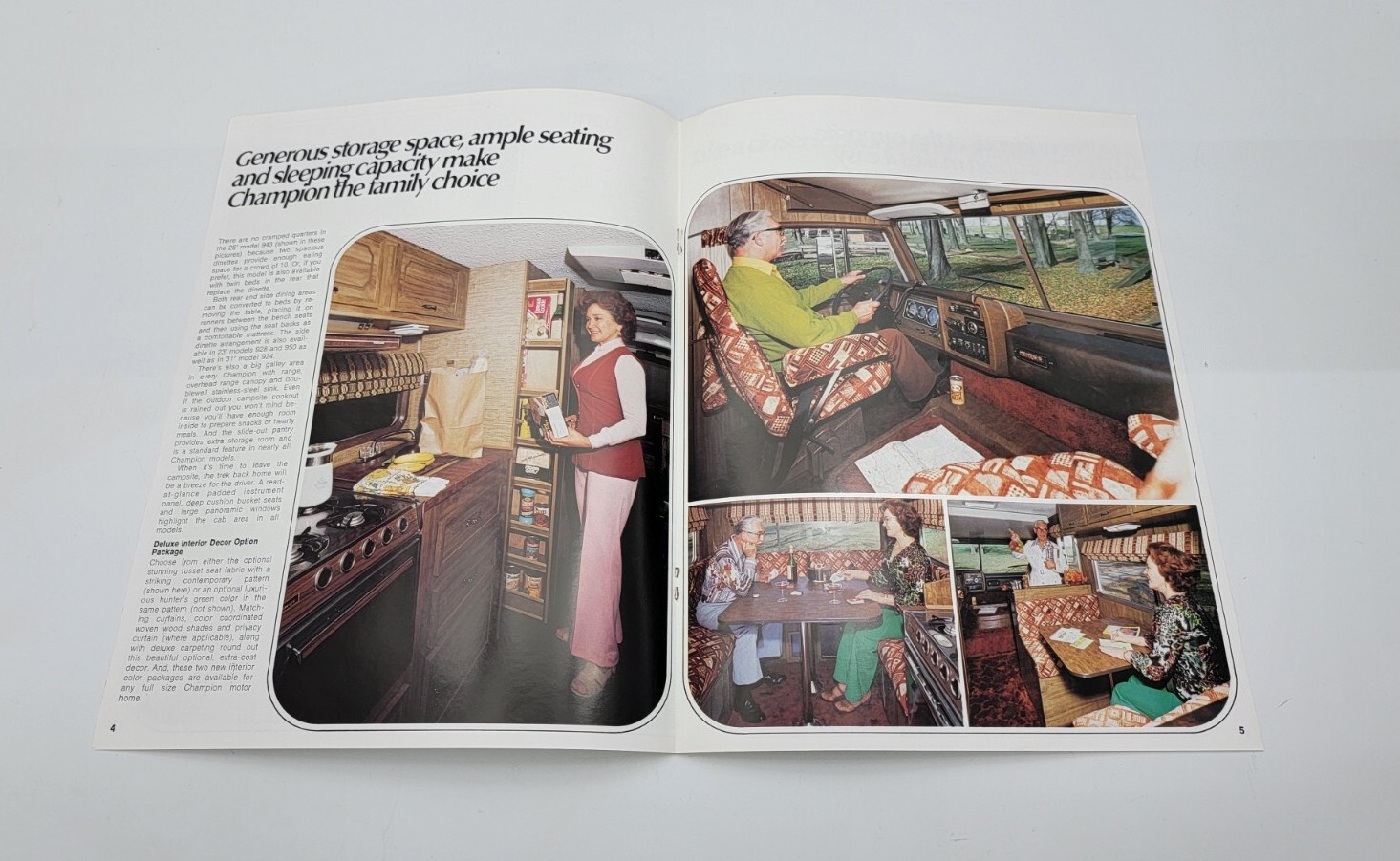 Late 1970s Champion Motorhomes Vintage Sales Brochure eBay