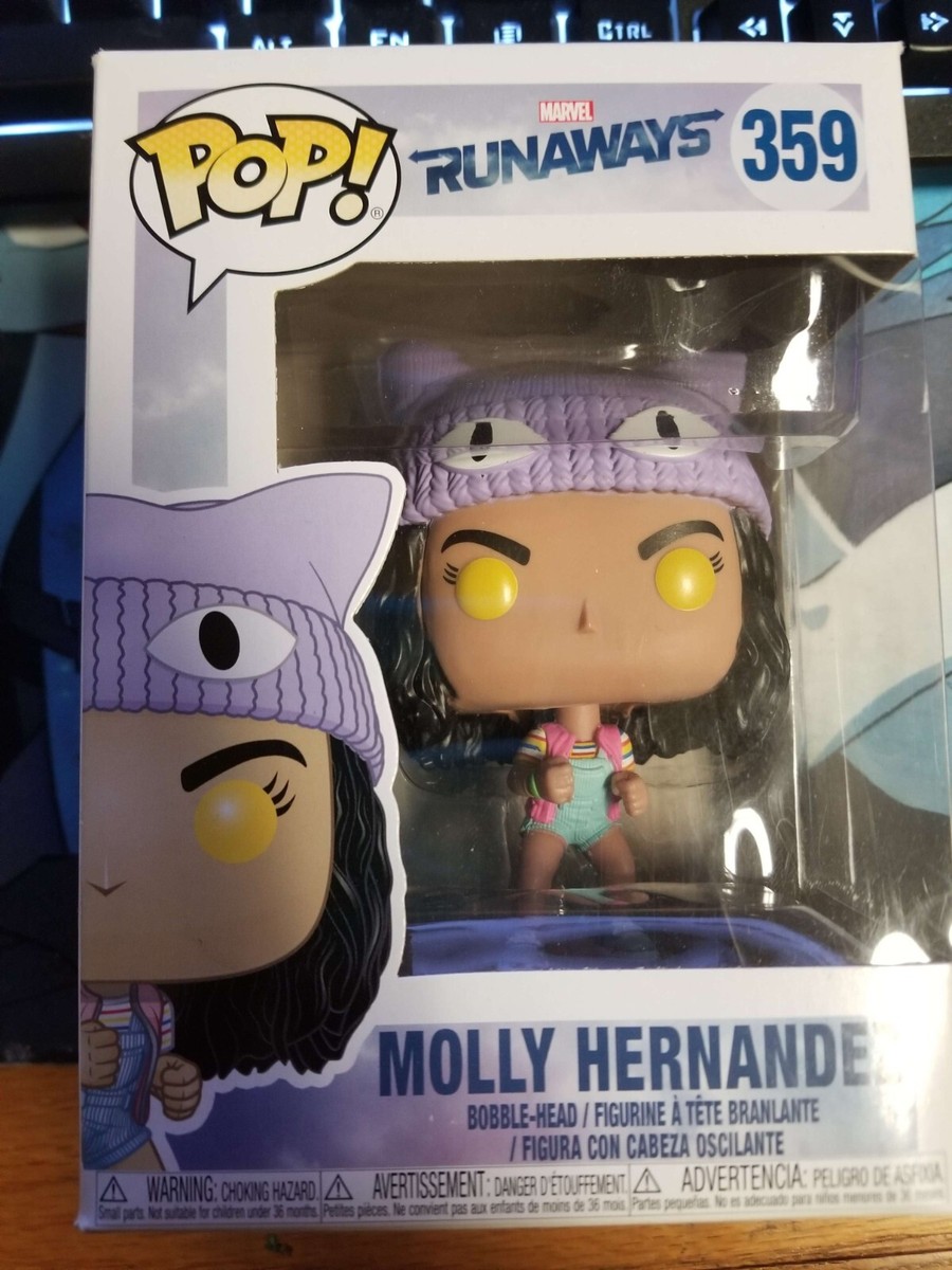 Funko POP Marvel Runaways MOLLY HERNANDEZ 359 Vinyl Figure eBay