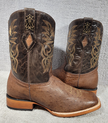 J.B Dillon Men’s Western Ostrich Boots Men main image 3