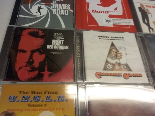 28 Film Soundtracks Super!!! CDs Konvolut Blade Runner/Man From Oncle/6 James Bond - Bild 5 von 19