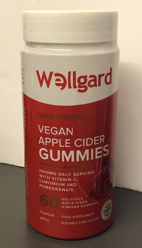 WELLGARD - Vegane Apfelessig Gummis Gold Standard 1000Mg ACV Gummis.