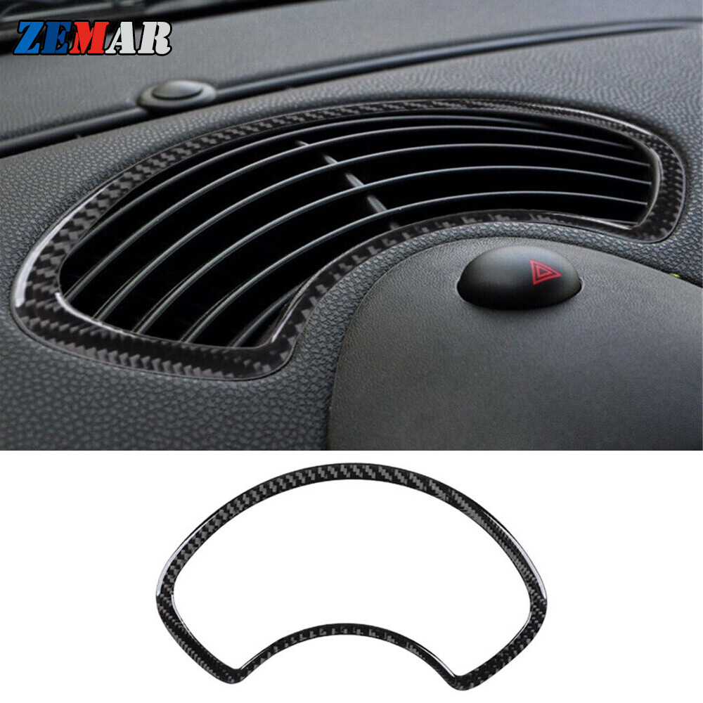 Carbon Fiber Console Air Vent Frame Cover Trim For MINI Cooper R55 R56 ...