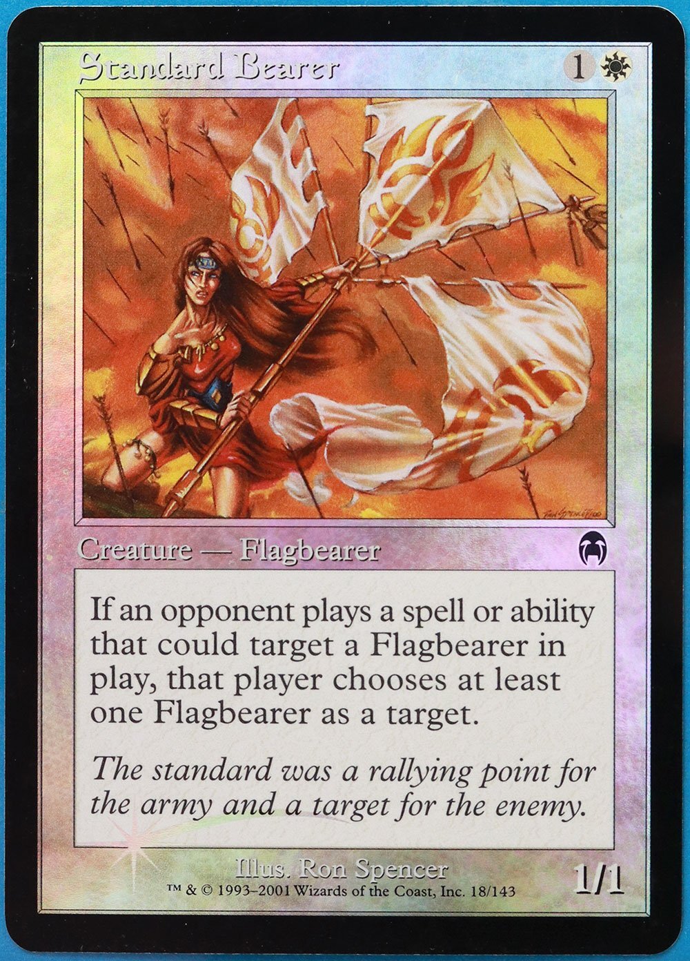 Standard Bearer FOIL Apocalypse NM White Common MAGIC CARD (ID# 465396) ABUGames