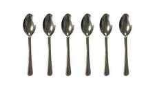 6x Stainless Steel Coffee Spoons for Tea Sugar Dessert Espresso Table Spoon 11CM