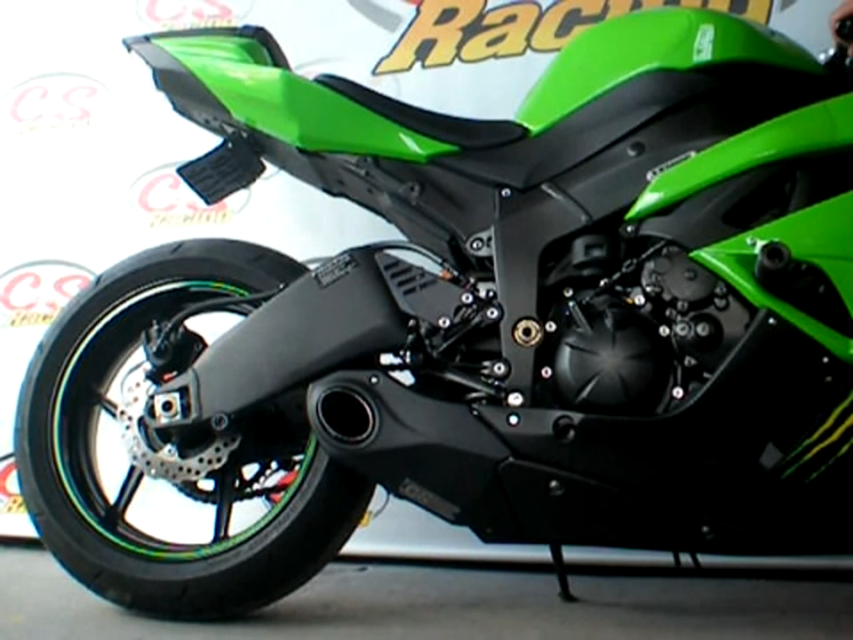 2009-12 Kawasaki ZX-6R Ninja ZX6 CS Racing Slip-on Exhaust 2009-12 Kawasaki ZX-6R Ninja ZX6 CS Racing Slip-on Exhaust