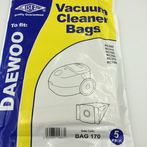 10 Pack Hoover Vacuum Cleaner Dust Dirt Bags For DAEWOO RC300 RC310