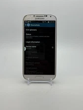 Samsung Galaxy S4 - 16GB - White - as-is for salvage/parts/disassembly