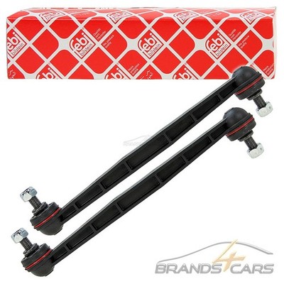 2x FEBI BILSTEIN KOPPELSTANGE PENDELSTÜTZE VORNE FÜR OPEL ASTRA G J