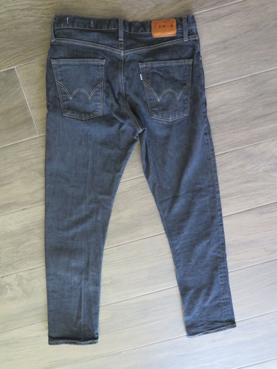 Edwin Jeans 503 JAPAN Mens size 30 Dark Wash Red Line Selvedge | eBay