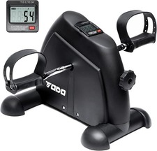 Portable Mini Exercise Bike Pedal Exerciser for Arm  Leg Workout - LCD Monitor