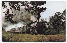 Southern Railway 630 Steam Locomotive Postcard Dorchester SC 1969
