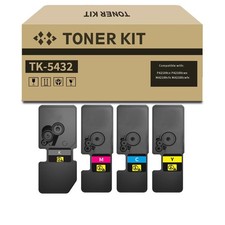   NEW Kyocera Toner Cartridges  TK-5432  Black/Color  High Yield  4-Pack