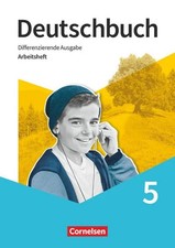 Deutschbuch 5. Schuljahr. Arbeitsheft mit Lö...