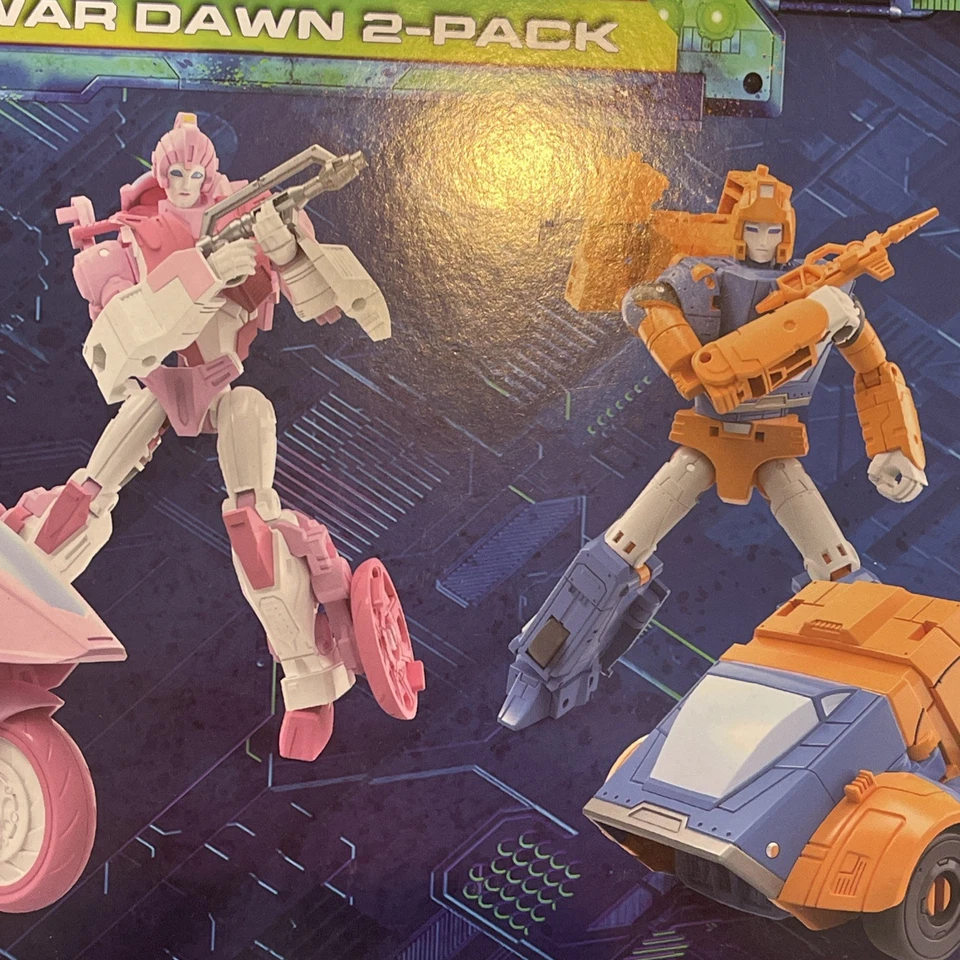 Transformers Legacy Evolution War Dawn Erial & Dion 2-Pack Action Figure SEALED - Image 3 of 4