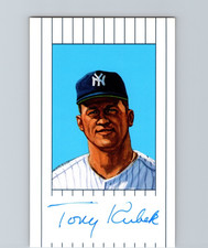 1961 NEW YORK YANKEES RON LEWIS POSTCARD AUTO AUTOGRAPHED SIGNED TONY KUBEK