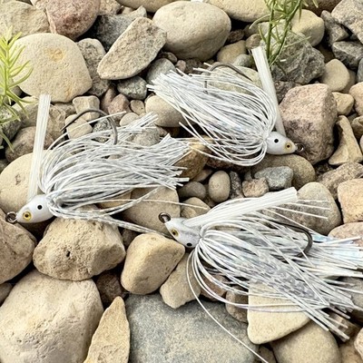 3-Pack 3/8-oz. Hand-Tied Prism Shad Swim Jigs with FREE SHIPPING!