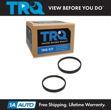 TRQ CV Axle ABS Magnetic Tone Ring Front Rear Pair Set for Charger Magnum 300