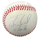 BARRY BONDS SIGNED BASEBALL - PSA/DNA AUTHENTICATED - HOME RUN KING 762 HR