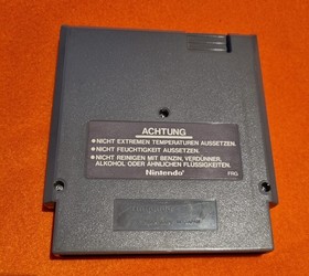 Nintendo NES Modul Excite Bike Getestet mit Schuber