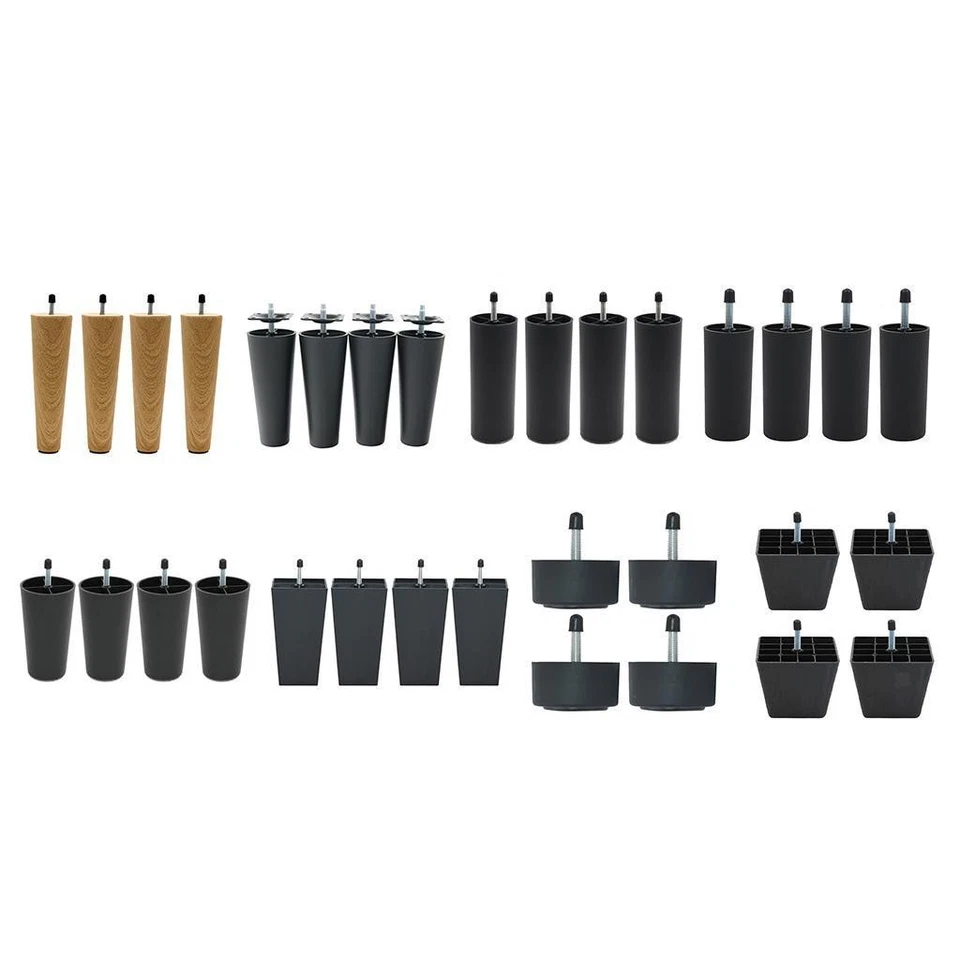 Reemplazos de muebles de 4 piezas para sofá/sofá/ con patas Foto 2 de 4