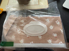 NIB - Lot of 3 Reusable Baby Wet Wipe Pouch Wipes Holder Case Refillable Wipes
