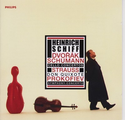 Heinrich Schiff - Dvorak & Schumann Cello Concertos, Strauss, Prokofiev (2 CDs)