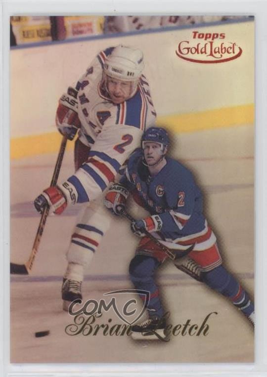 1998-99 Topps Gold Label Class 2 Red Label /50 Brian Leetch #85 HOF 4f5