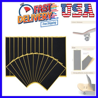 0.5mm Thickness Fingerboard Foam Grip Tape 24 Pcs, Finger Skateboard Griptape...