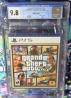 SEALED 2022 PS5 Rockstar GTA GRAND THEFT AUTO V Premium CGC Graded 9.8 A++ Seal