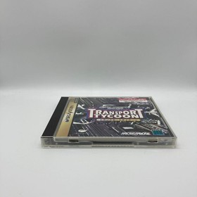 Transport Tycoon Sega Saturn SS Japan Import Used Tested with Case